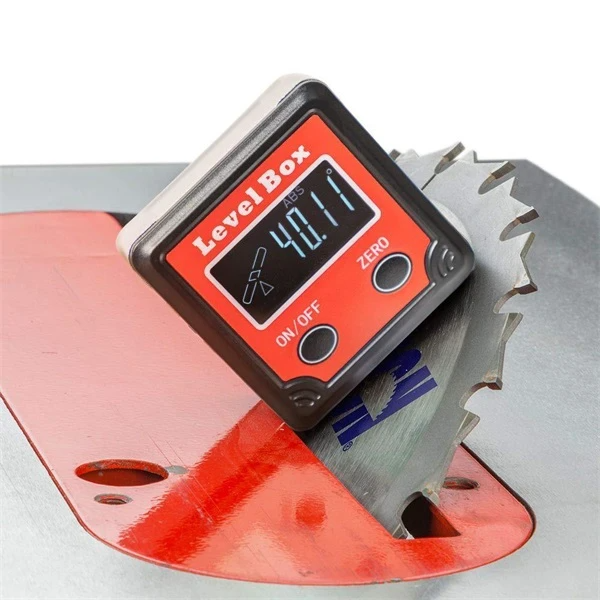 Premium Digital Angle Gauge 4 90 Degree Magnetic Base Digital Protractor Angle Finder Bevel Box Digital 3