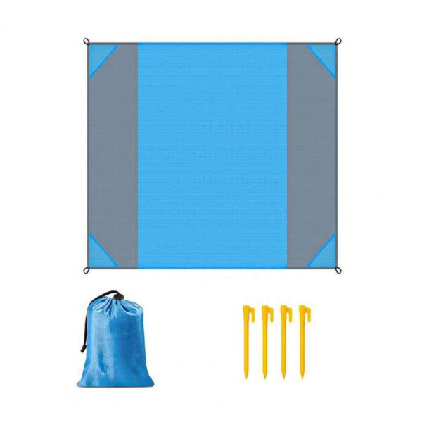 Sand Beach Mat Foldable Waterproof Washable Moistureproof Beach Blanket for Beaches Camping Hiking Picnic outdoor 5