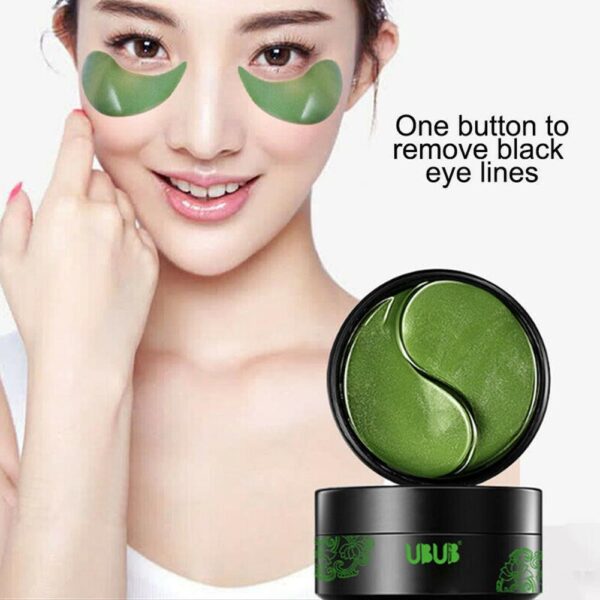 Seaweed Eye Mask 60pcs Remover Dark Circles Collagen gel Eye Patches Anti Puffiness Anti Aging Moisturizing 4