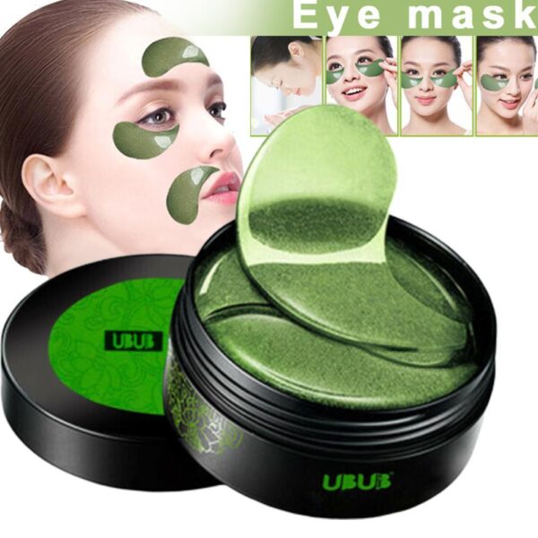 Mashin ido na Seaweed 60pcs Mai cire Dark Circles Collagen gel Eye Patches Anti Puffiness Anti Aging Moisturizing