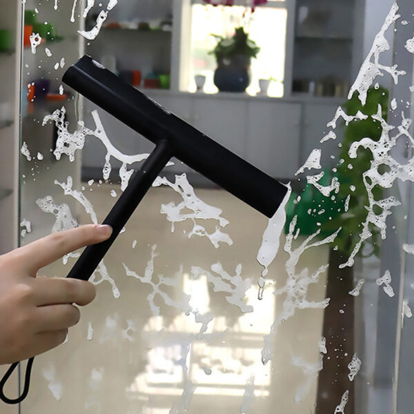 Ragalo za tuširanje za čišćenje stakla strugač za pranje brisača vješalica za pod Čišćenje prozora za domaćinstvo vode na zidu viseće ogledalo 5