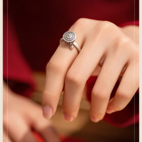 Traditional Lotus Anxiety Relief Ring - image 5
