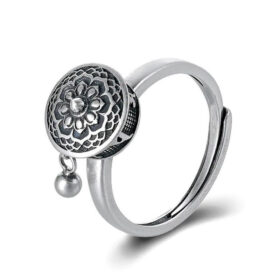 Traditional Lotus Anxiety Relief Ring - image 6
