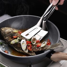 Stainless Steel Frying Shovel Clip - image 5