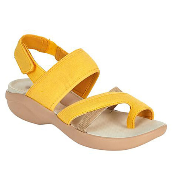 WHNBSummer Wedge Shoes For Women Sandals Solid Color Casual Ladies Platform Ethnic Slip On Female Beach 5.jpg 640x640 5