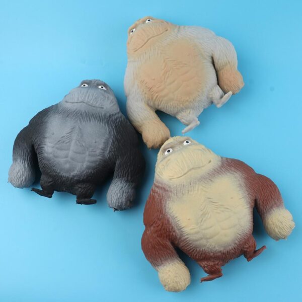 16 5cm Stretch Gorilla Animals Model Gorilla Chimpanzee Figures Action Toys Jungle Animal King Kong Gorill 1