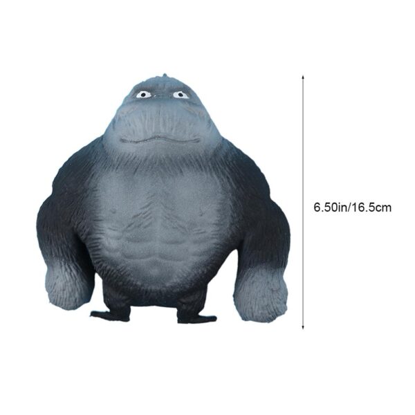 16 5cm Stretch Gorilla Animals Model Gorilla Chimpanzee Figures Action Toys Jungle Animal King Kong Gorill 5