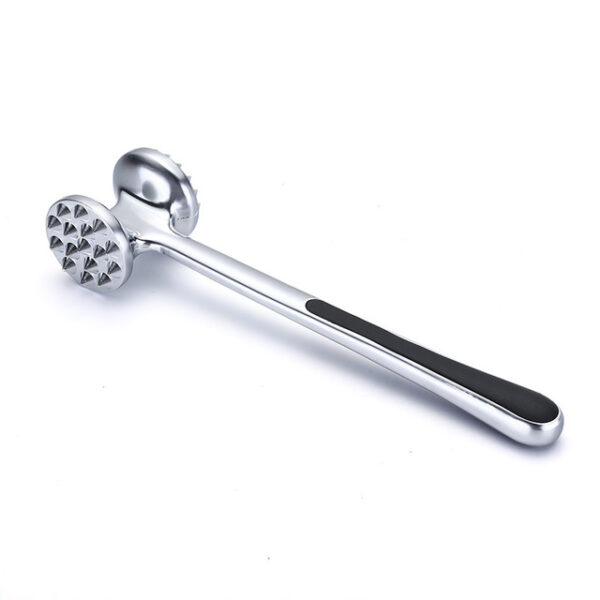 1PC Portable Loose Meat Hammer Long Handle Profession Steak Pork Meat Tenderizer Needle Zinc Alloy