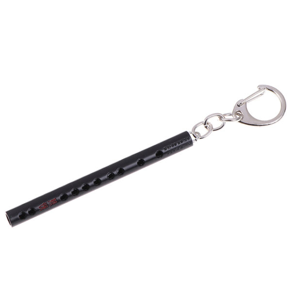 1Pc Mini pocket Musical Instrument Keychain Cosplay prop Accessories flute keyring key chain Pendant 3.jpg 640x640 3