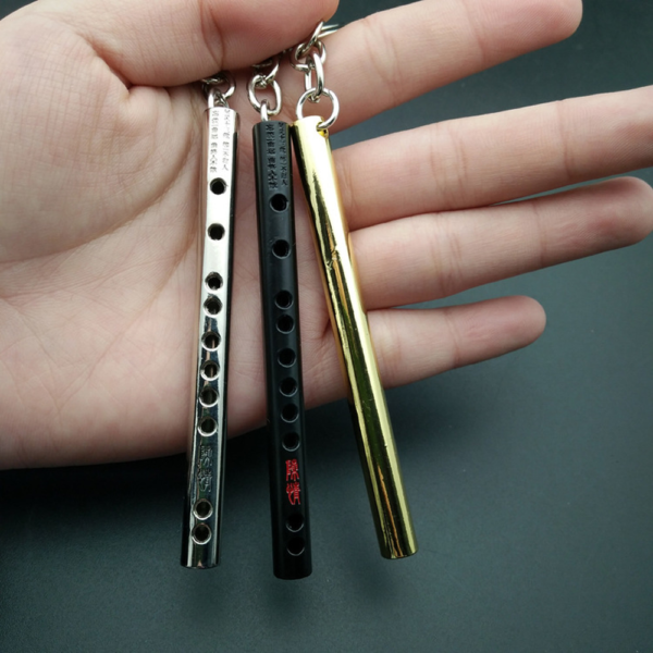 1kom mini džepni muzički instrument privjesak za cosplay rekvizit dodaci flauta privjesak za ključeve privjesak