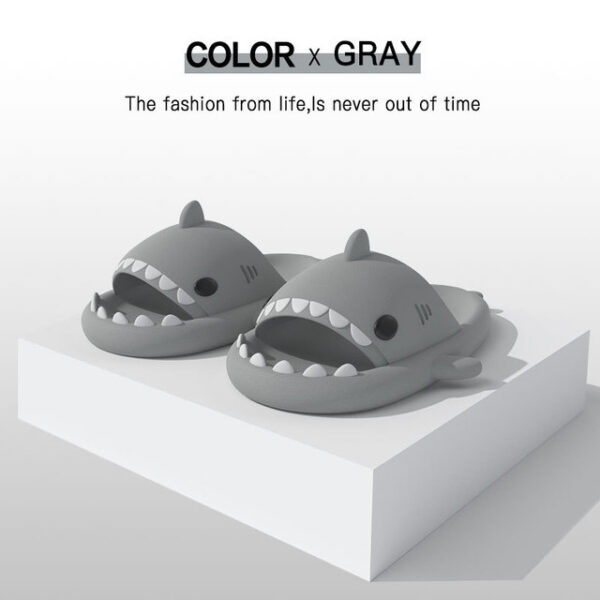 2022 Shark Slippers Summer Adult Couple Slippers Tide Indoor and Outdoor Funny Home Cute Cartoon Parent 2.jpg 640x640 2