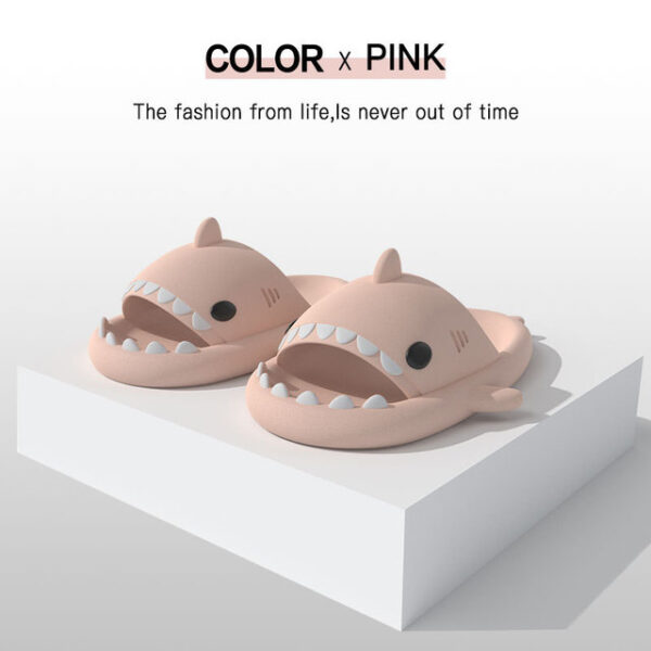 2022 Shark Slippers Igba otutu Agba Tọkọtaya Slippers Tide inu ile ati ita gbangba Funny Home Cute Cartoon Obi 3.jpg 640x640 3