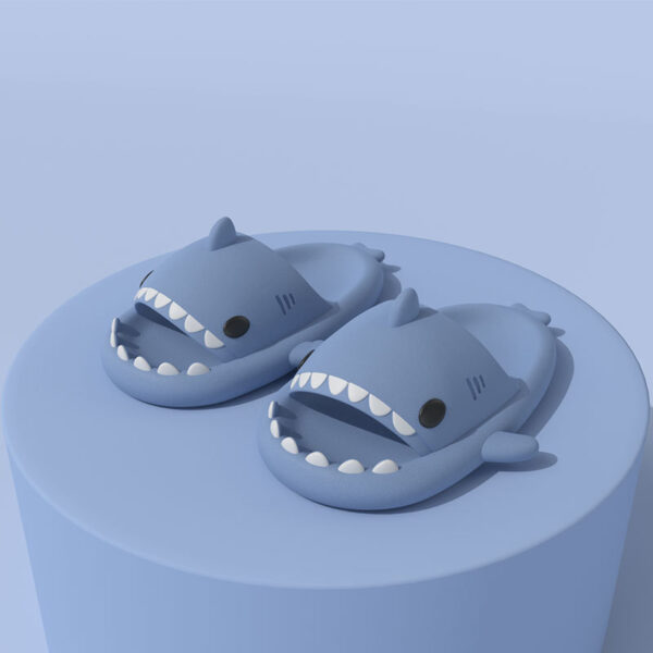 2022 Shark papuče ljetne odrasle papuče za par Tide unutarnji i vanjski smiješni dom slatki crtani roditelj