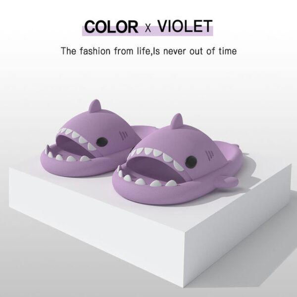 2022 Shark Slippers Summer Adult Couple Slippers Tide Indoor and Outdoor Funny Home Cute Cartoon Parent 7.jpg 640x640 7