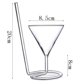Straw Drink Glass - image 3