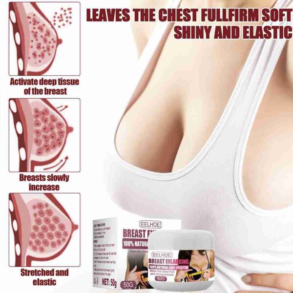 Breast Cream Ginseng Beauty Natural Hip Buttock Fast Growth Butt Enhancer Breast Enlargement Body Cream Sexy 2