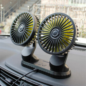 Double Cooling Car Fan - image 5