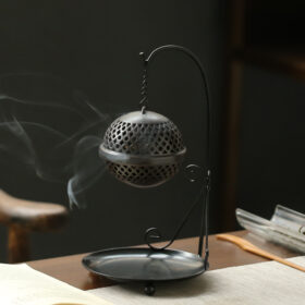 Creative Retro Iron Frame Incense Burner - image 2