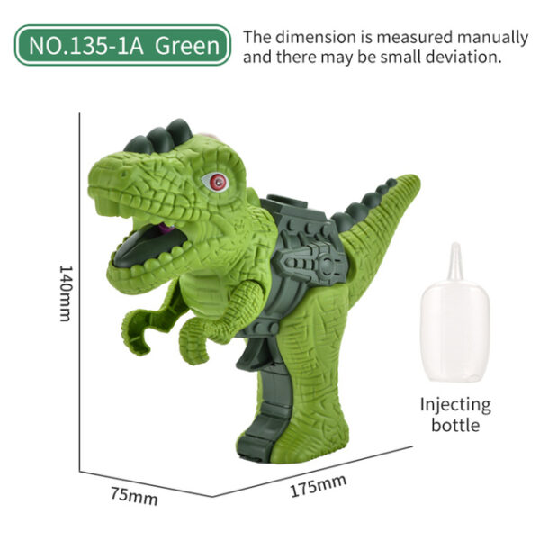 Pistolet à pulvérisation de feu de son de dinosaure Tyrannosaurus Rex Triceratops lumière sonore d'été désinfection à l'extérieur pistolet sans danger pour enfants 3.jpg 640x640 3