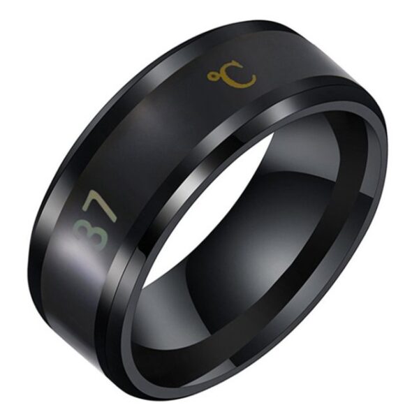 Fashion Smart Ring Multifunctional Temperature Couple Ring Titanium Steel Finger Jewelry Fingertip Temperature Sensor Rings New 1.jpg 640x640 1
