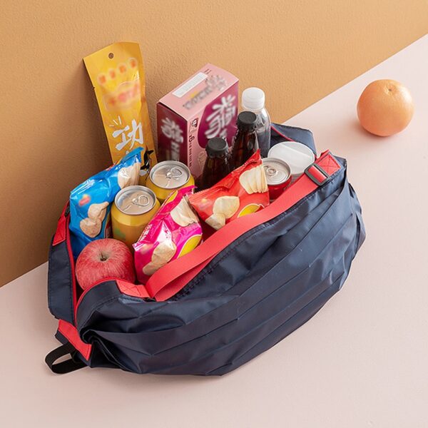 Foldable Shopping Bag Waterproof Outdoor Travel Storage Bags Large capacity Portable Beach Bag supermarket Grocery Bag 3