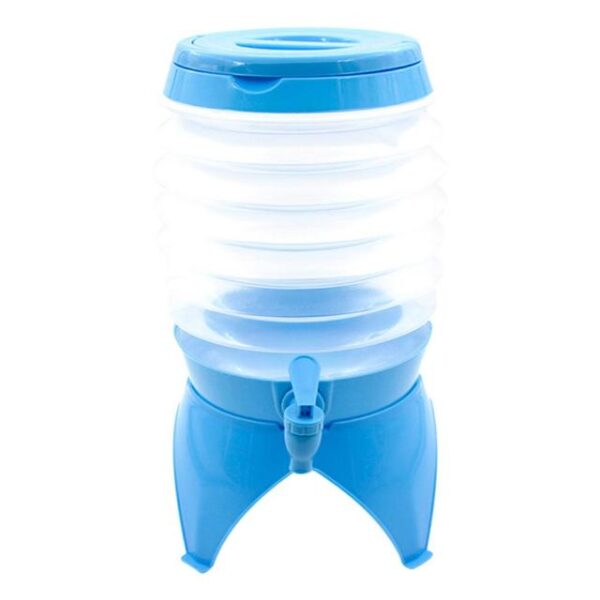 Folding Water Container 3 5 7 5 9 5L Folding Beverage Dispenser With Spigot Travel