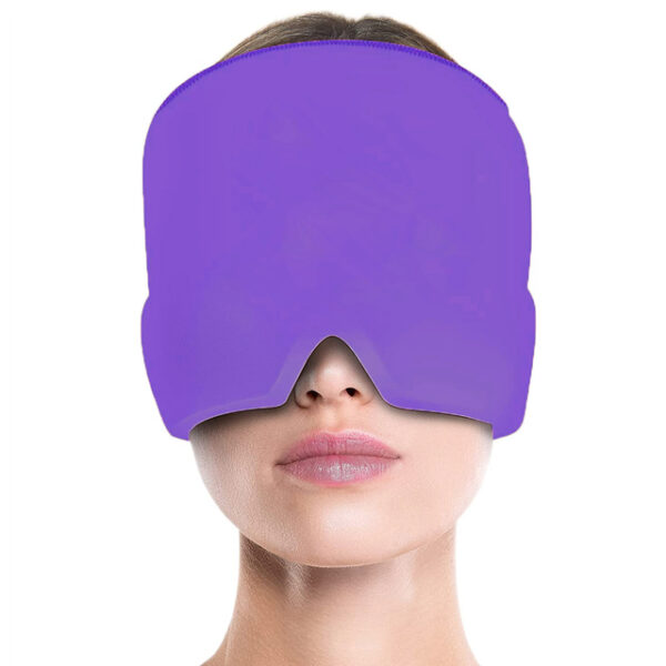 Gel Hot Cold Therapy Headache Migraine Relief Cap For Chemo Sinus Neck Wearable Therapy Wrap Stress 4.jpg 640x640 4