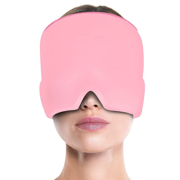 Gel chaud froid thérapie maux de tête soulagement de la Migraine capuchon pour chimio Sinus cou portable thérapie enveloppement