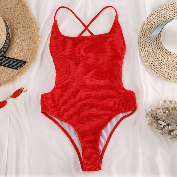 INGAGA Ribbed Women s Swimsuit One Piece High Cut Swimwear 2022 Backless Bodysuits Sexy Monokini Bathing 1.jpg 640x640 1