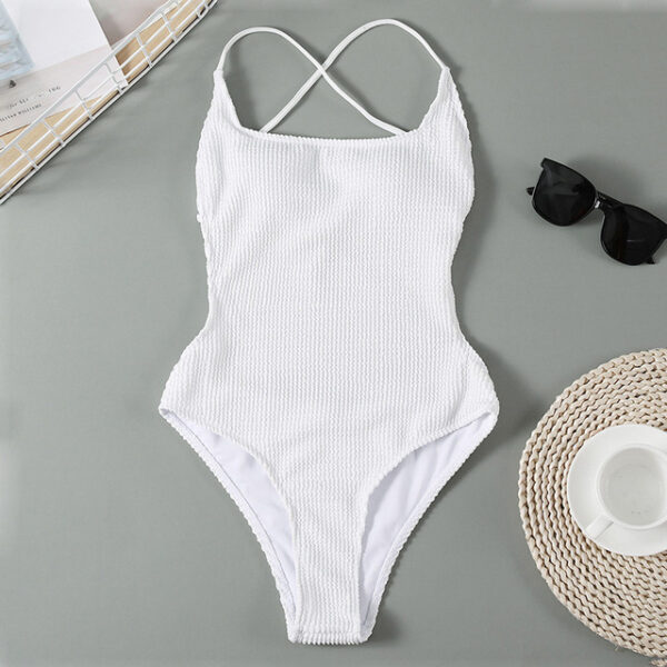 INGAGA Ribbed Women s Swimsuit One Piece High Cut Swimwear 2022 Backless Bodysuits Sexy Monokini Bathing 2.jpg 640x640 2