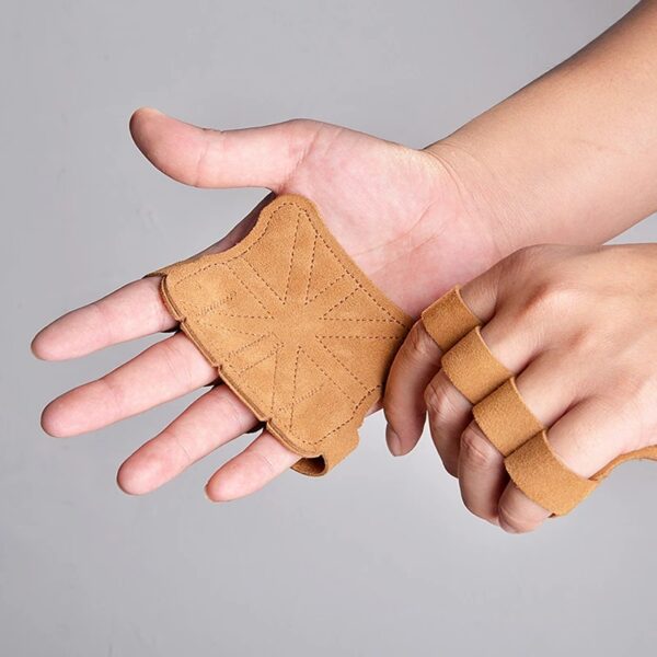 Kožne rukavice za treniranje dizanja utega Zaštita dlanova žene i muškarci fitness sport gimnastika hvataljke dizanje utega 1