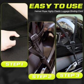 Motorcycle Helmet Elastic Rope - image 4