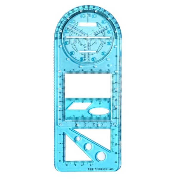 Multifunctional Drawing Template Art Design Construction Architect Stereo Geometry Ellipse Drafting Scale Ruler Measuring Tool 3.jpg 640x640 3