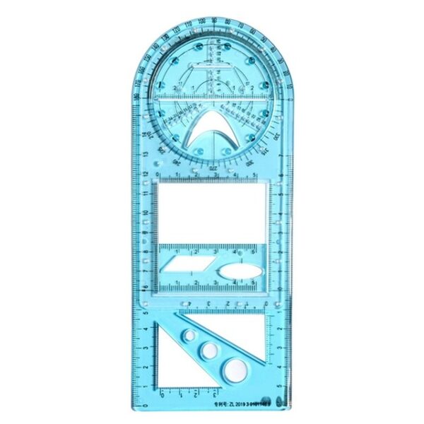 Multifunctional Drawing Template Art Design Construction Architect Stereo Geometry Ellipse Drafting Scale Ruler Measuring Tool 7.jpg 640x640 7