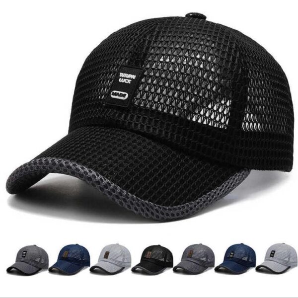 NORTHWOOD Men s Mesh Baseball Cap Breathable Summer Caps Dad Hat Outdoor Fishing Hats Bone