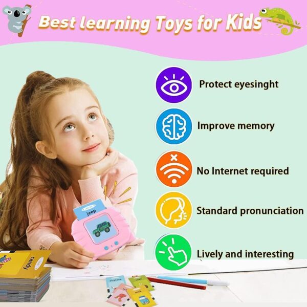New children s education enlightenment early education card machine English interactive audio toy intelligent learning machine 3