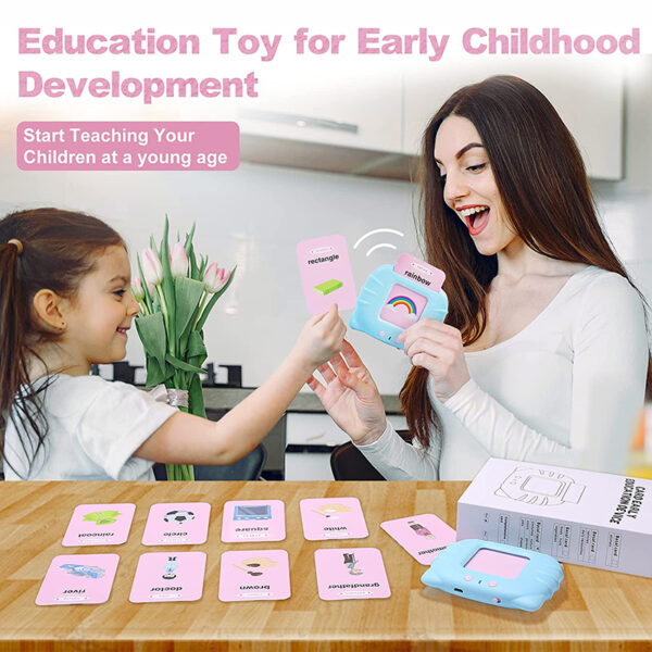 New children s education enlightenment early education card machine English interactive audio toy intelligent learning machine 5