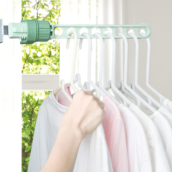 Outdoor Travel Portable Window Frame Clothes Hanger Portable Indoor Window Drying Rack Indoor Hanging Rack for 3