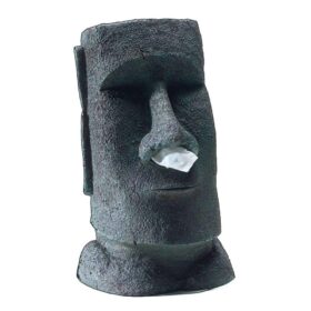Easter Island Moai Head Tissue Dispenser - image 6