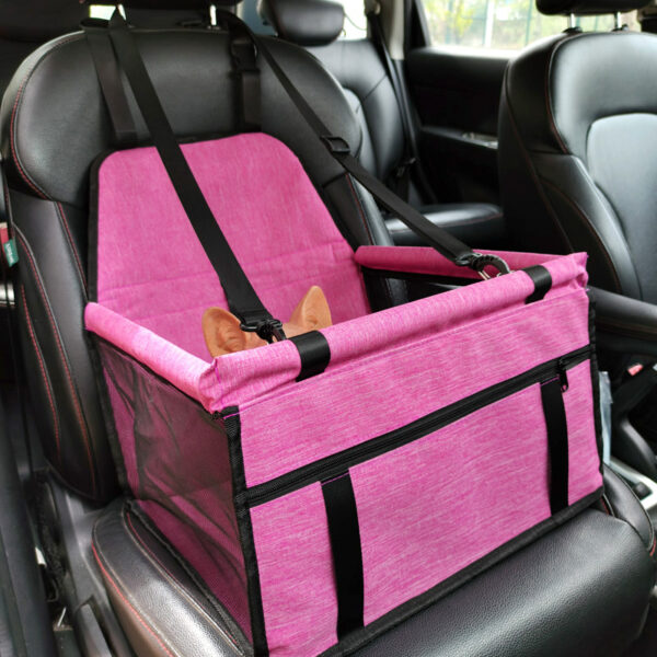 Pet Dog Carrier Car Seat Cover Pad Carry House Cat Puppy Bag Car Travel Amaca pieghevole 1