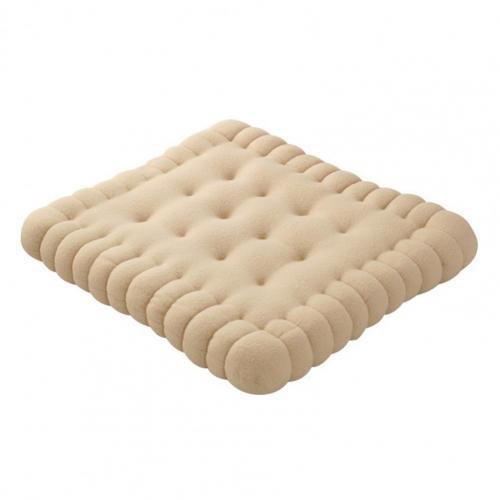 Pillow Biscuit Shape Anti fatigue PP Cotton Safa Cushion mo Fale Teuteu aluga mo