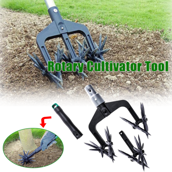 Ithuluzi Lokutshala Elijikelezayo Engadini Soil Scarifier Turfing Ithuluzi Utshani Scarifier Garden Scarifier Rotary Tiller Scarifier Artifact 1