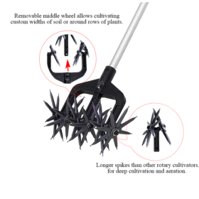 Rotary Cultivator Garden Soil Tool - image 4