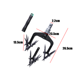 Rotary Cultivator Garden Soil Tool - image 6