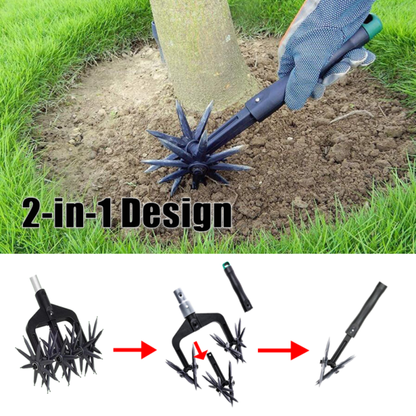Rotacijski alat za kultivaciju vrtni alat za obrađivanje tla Alat za obrađivanje travnjaka Skarifikator za vrt vrtni glodalac