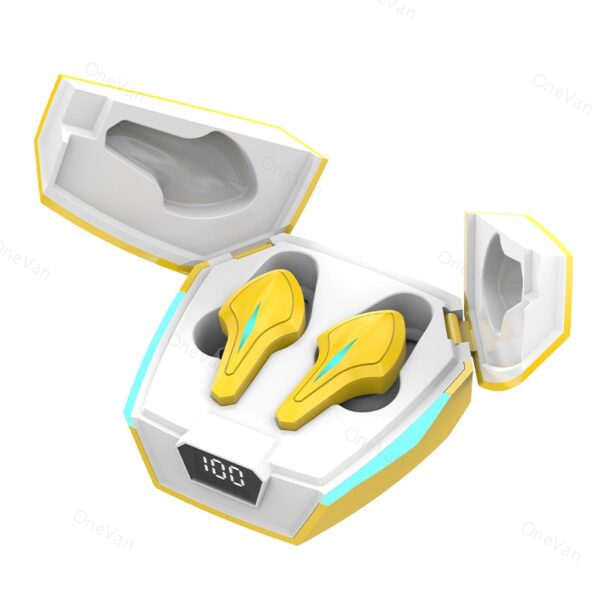 Scissor Doors Bežične binauralne Bluetooth slušalice za igru ​​bez odgode Tws5 2 Ultra dugotrajne baterije na slušalicama 4
