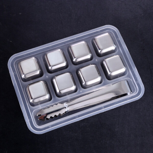 Stainless Steel Ice Coolers Cubes Iced Stone Chillers Reusable Keep Your Drink Cold Longer Buckets Bags 2.jpg 640x640 2