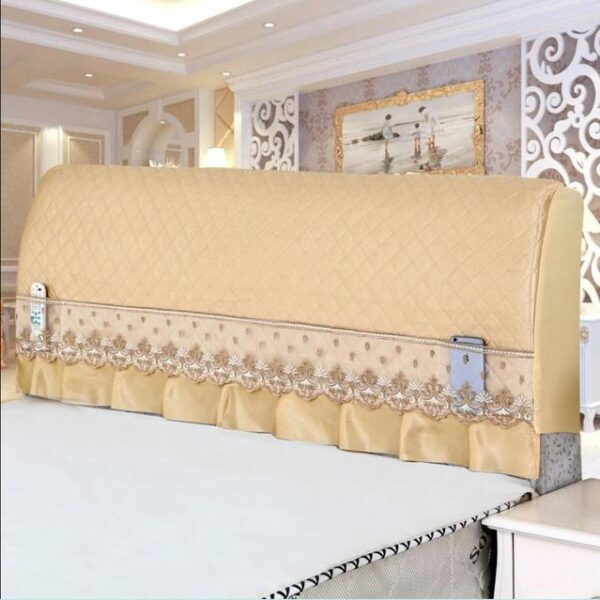 Kandel panutup sirah ranjang elastis Sadaya inklusif panutup headboard ranjang sirah deui panyalindungan renda decor Debu 3.jpg 640x640 3