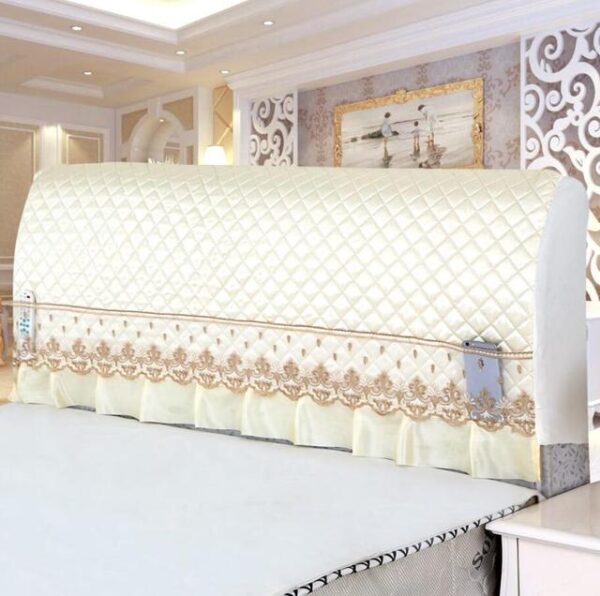 Thicken Bed Head Cover Elastic All Inclusive Headboard Cover Bed Head Back Protection Lace Decor Dust 4.jpg 640x640 4