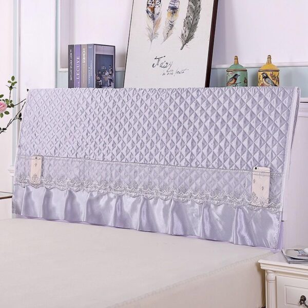 Thicken Bed Head Cover Elastic All e kenyeletsang Headboard Cover Bed Head Back Back Protection Lace Decor Dust
